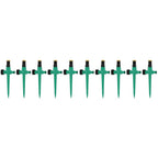 5pcs Household Sprinkler Automatic Irrigation Equipment Watering Sprinkler 360 Degree Rotation Corrosion Resistant For Garden