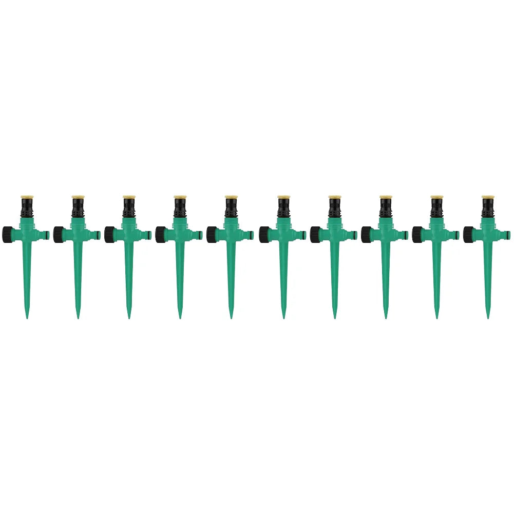 5pcs Household Sprinkler Automatic Irrigation Equipment Watering Sprinkler 360 Degree Rotation Corrosion Resistant For Garden