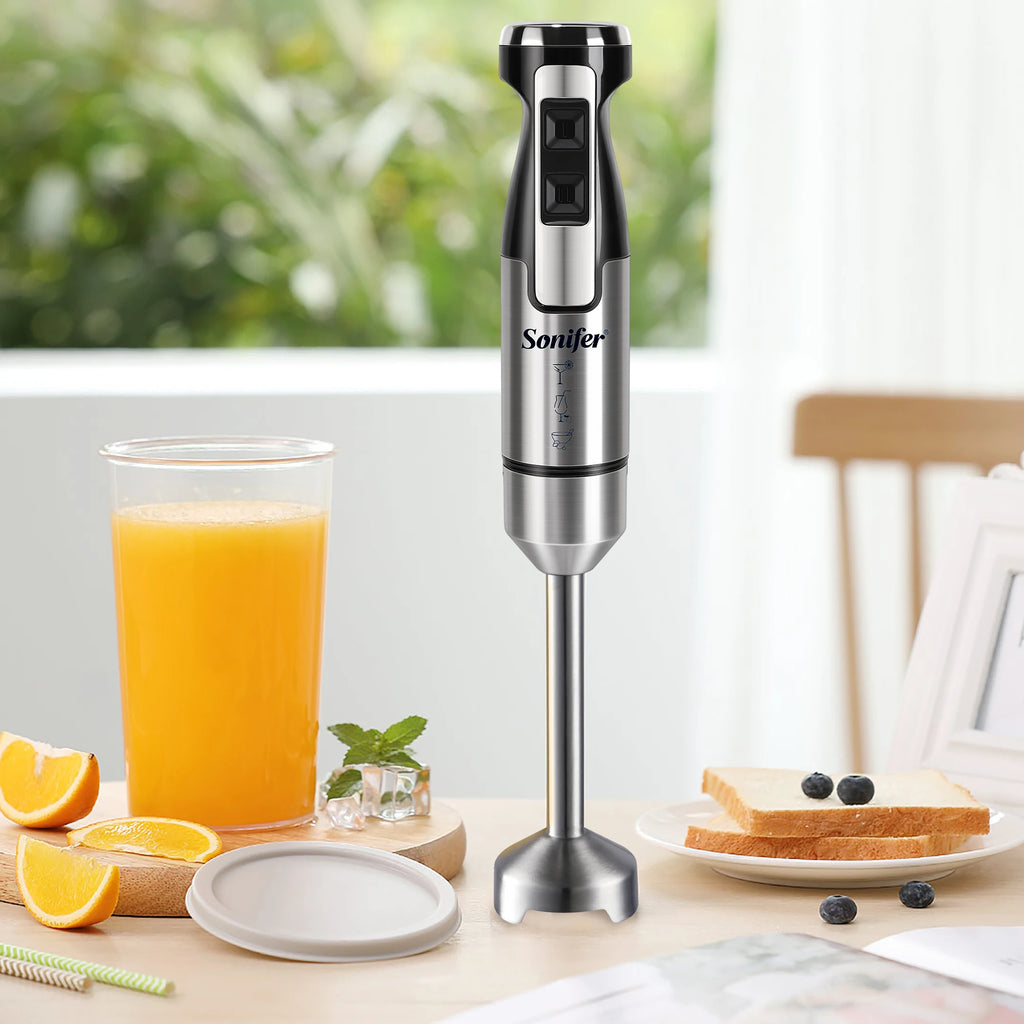 500W Hand Blender Immersion Electric Food Mixer Ice Crushing Kitchen Vegetable Meat Grinder Chopper Whisk Fruit Stirring Sonifer