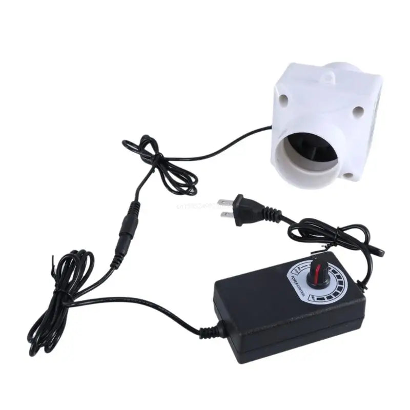 High Efficiency 50mm Inline Duct Fan for Kitchens and Workshops,Quiet Ventilation with 350M³ Airflows AC100-240V Input