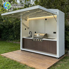Outdoor Stainless Kitchen Garden Outdoor Kitchen Outdoor Wooden Shed Kitchen