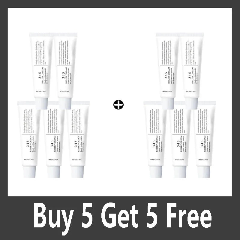 345 Relief Cream – Moisturizing, Soothing & Blemish Care Solution