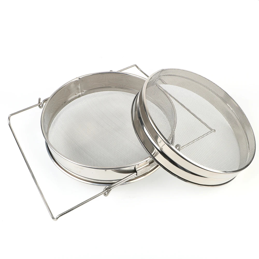 Double sieve strainer Beekeeping Bee Tools Net Impurity Filter Garden Supplies Honey filter For Beekeeping Special Tools