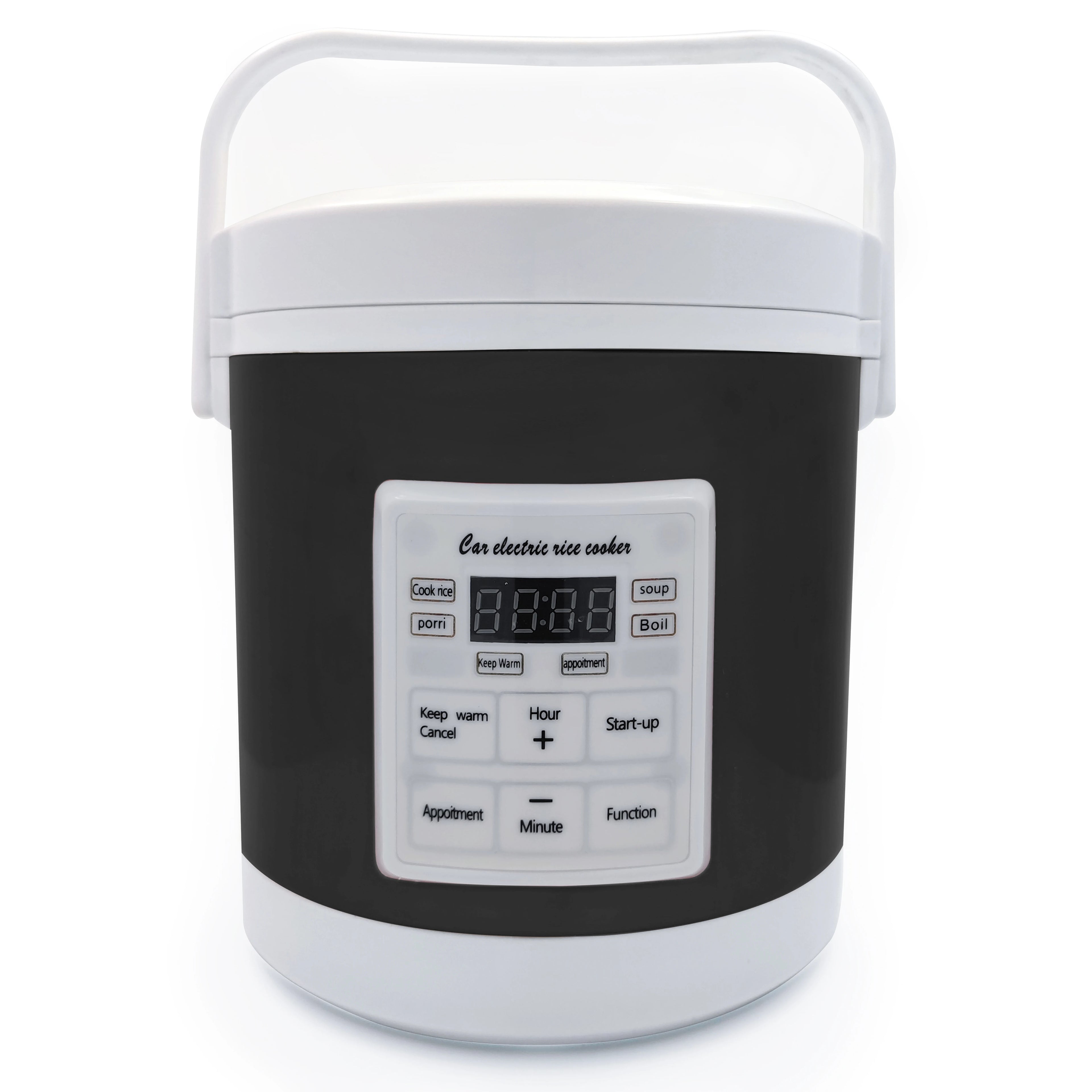 New Coming Rice Cooker Used in Car and Truck 12v to 24v also for Home 220V Enough For Two Persons