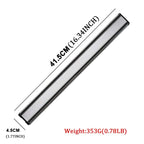 Kitchen Knife Holder Multipurpose Powerful Knife Rack Storage Wall Mounted Magnetic Knife Strip Kitchen Utensils Accessories