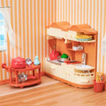 For Children Forest Family Bathroom Garden Pretend Play  Dollhouse Furniture Miniature Furniture Kitchen Cooking