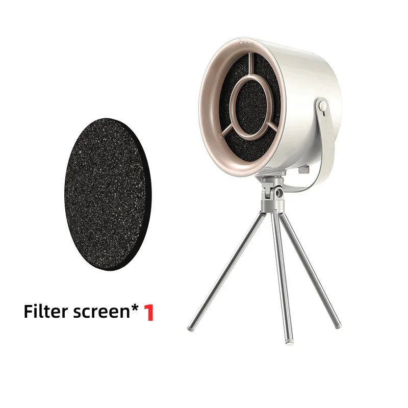 Portable Mini Kitchen Hood – USB Exhaust Fan, Desktop Range Hood, Strong Suction, Ideal for BBQ & Small Spaces