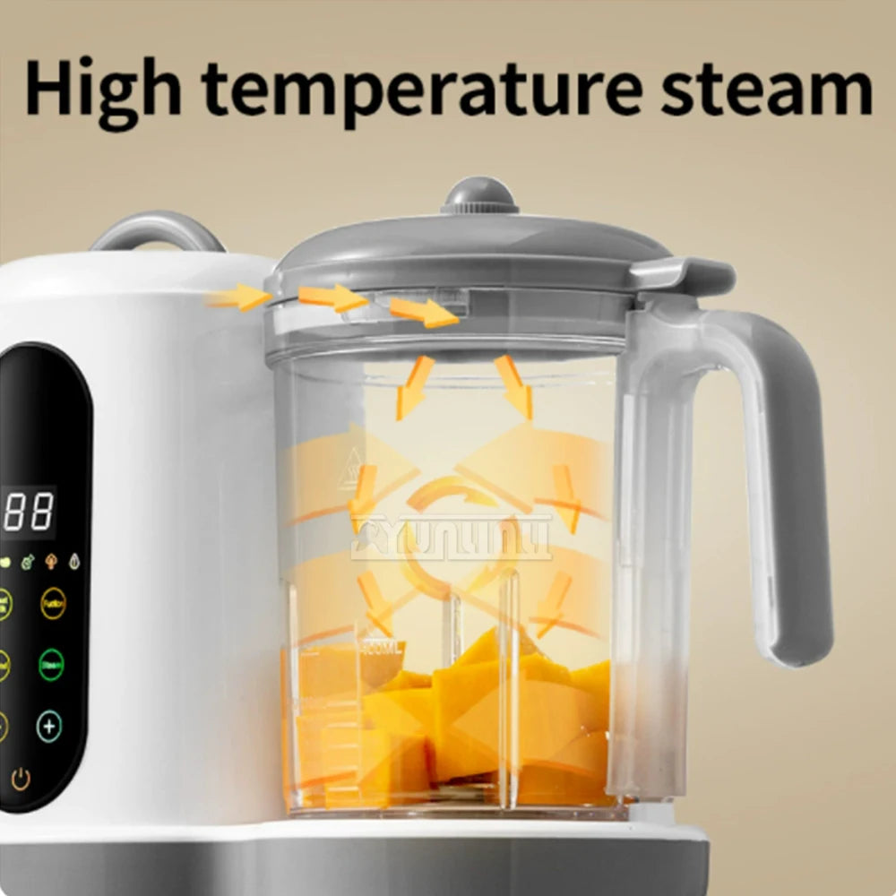 Multifunctional Food Processor Blender Baby Food Grinder Stirring Warming Cooking Machine Küchenmaschinen