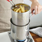 Small Stainless Steel Oil Pot Fryer