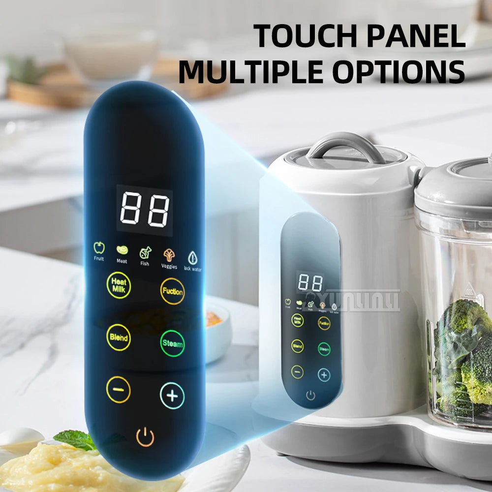 Multifunctional Food Processor Blender Baby Food Grinder Stirring Warming Cooking Machine Küchenmaschinen