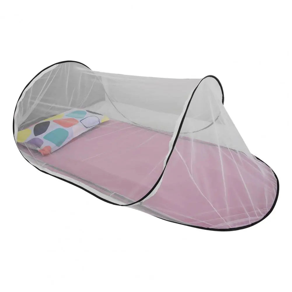 Fly Mesh Tent Portable Pop Up Mosquito Net Tent for Bed Lightweight Folding Net Tent for Indoor Outdoor Camping for Travel