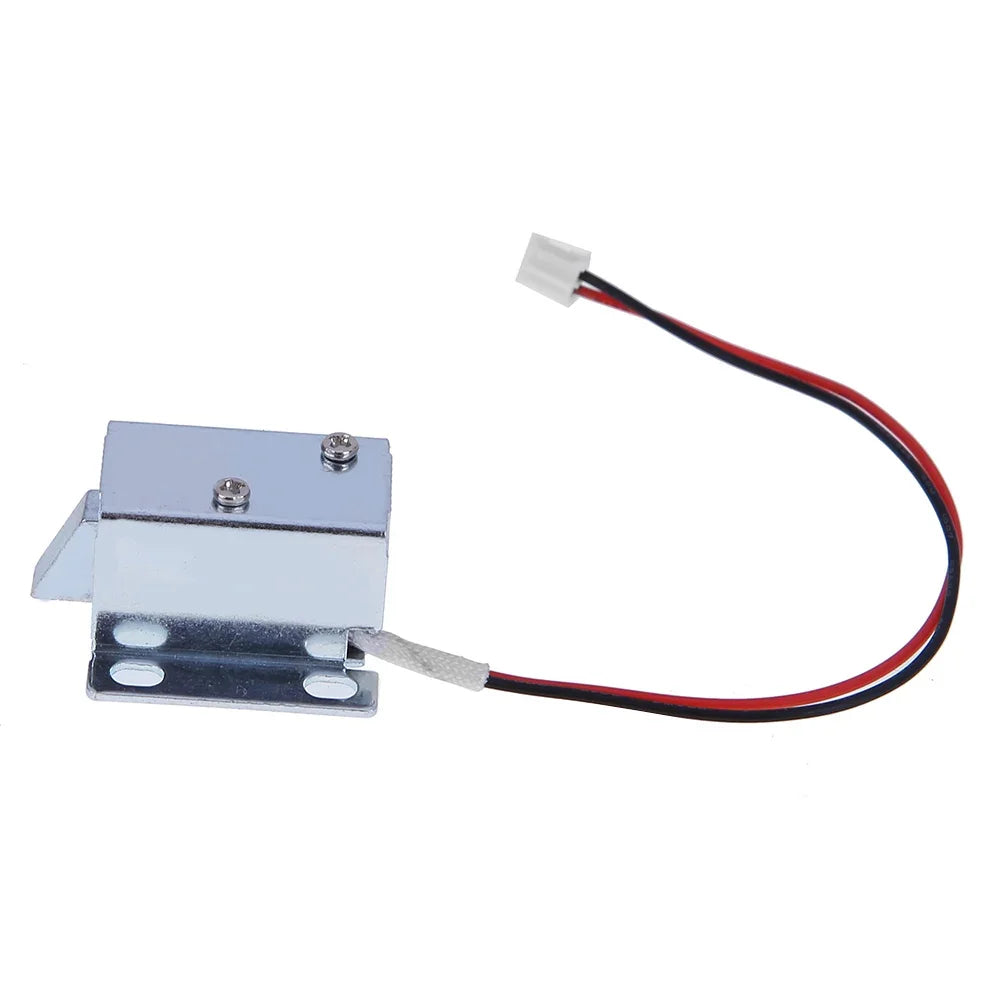 3/4/5/6pcs DC 5V-6V/DC 12V Mini Small Size Solenoid Electromagnetic Electric Control Cabinet Drawer Lock for DIY Project