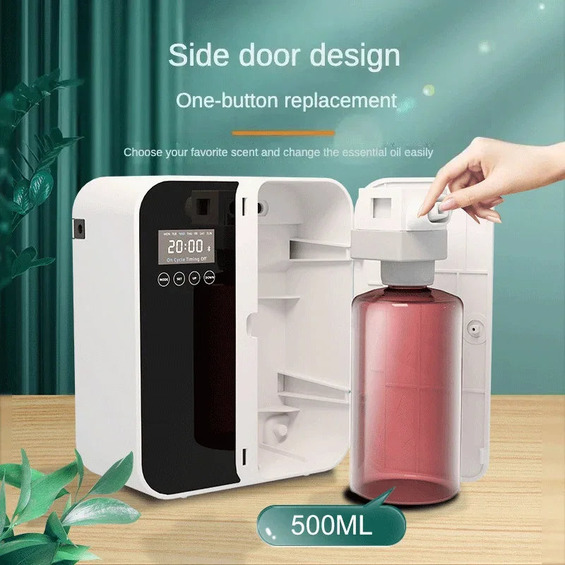 1000m³ Scent Diffuser Machine, Wall Mounted Bluetooth Essential Oils Diffuser, Electric Fragrance for Home Hotel | AlluCanFind