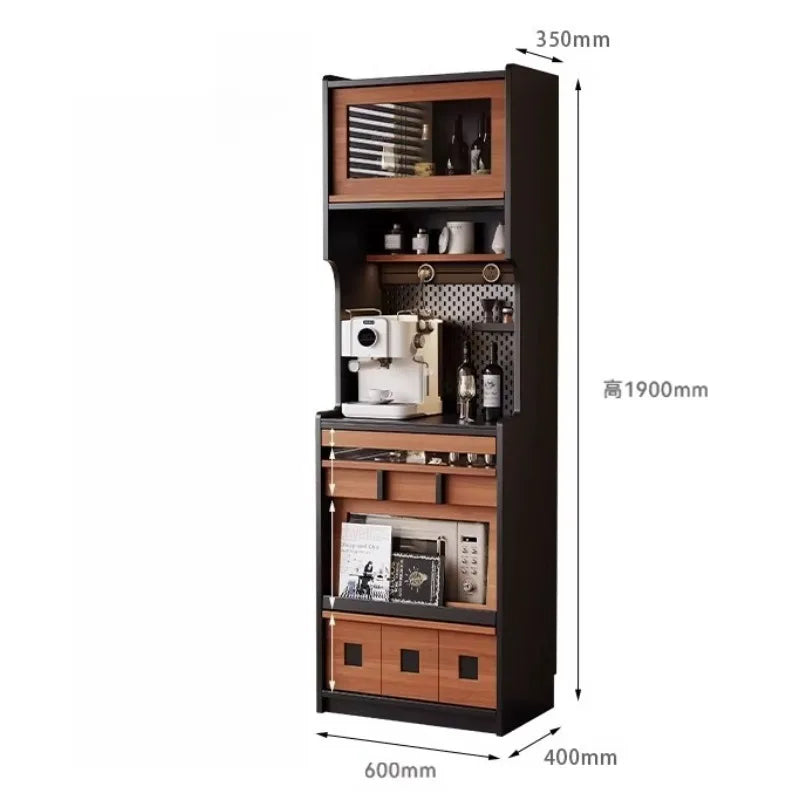 Entryway Shelves Display Living Room Cabinets Standing Kitchen Sideboard Craft Storage Locker Shelf Floor Showcase Furniture