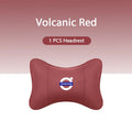 Car Headrest/Lumbar Support Car Neck Pillow Waist Cushion For Volvo Xc60 Xc90 V40 V60 S60 V50 V90 S80 C40 XC40 V70 XC70 C30 C70