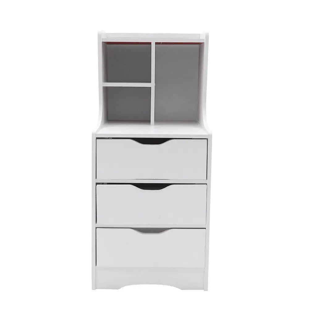 White Modern Nightstand
