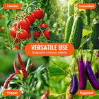 VEVOR 6 Packs Tomato Cages for Garden 48 in Trellis Plant Stakes Suppor for Raised Garden Bed Vegetables Flowers Climbing Plants