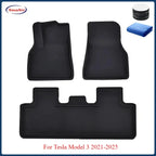 For Tesla Model Y 2017-2024 and Model 3 2021-2025 Highland All Weather Floor Mats Trunk Liners Full Protection Car Accessories