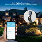 Tuya Thermometer Hygrometer Smart Humidity Temperature Sensor App Alert Remote Monitor for Room Greenhouse Incubator Wine Cellar