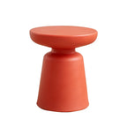 K-star Household Coffee Table Living Room Plastic Circular Macaron Color Small Size Side Table Balcony Modern And Simple 2024