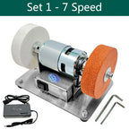 Small grinding machine, table grinding, coarse and fine double grinding wheels, household small electric grinding, polishing