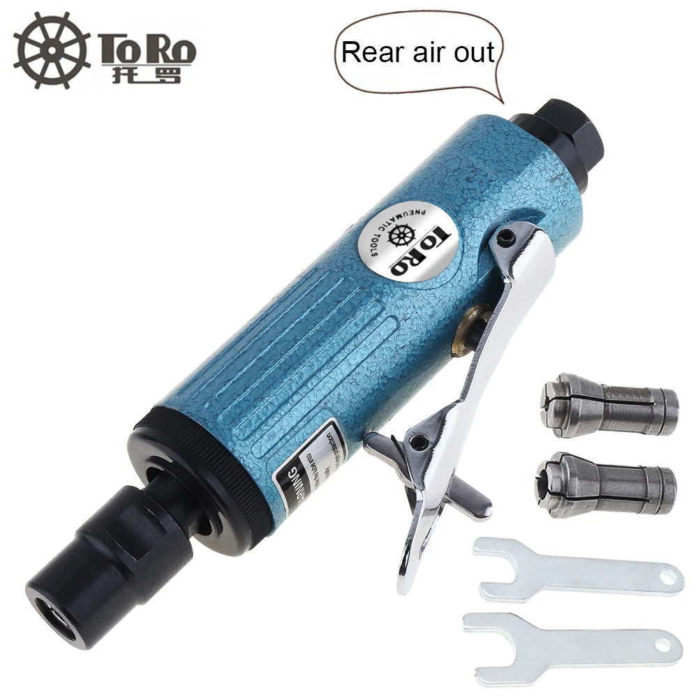 1/4" Pneumatic Die Grinder Air Die Grinder Grinding Mill Engraving Tool Polishing Machine 22000RPM /25000RPM for Pneumatic Tool