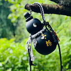 Vintage Chinese Retro-Inspired Gourd Water Bottle Water Kettle Gourd Sports Water Bottle Travel Water Bottle for Game Player