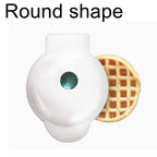 Electric Mini Color Waffles Maker Machine Kitchen Cooking Appliance for Kids Breakfast Dessert Pot Utensil Fried Eggs US EU PLUG