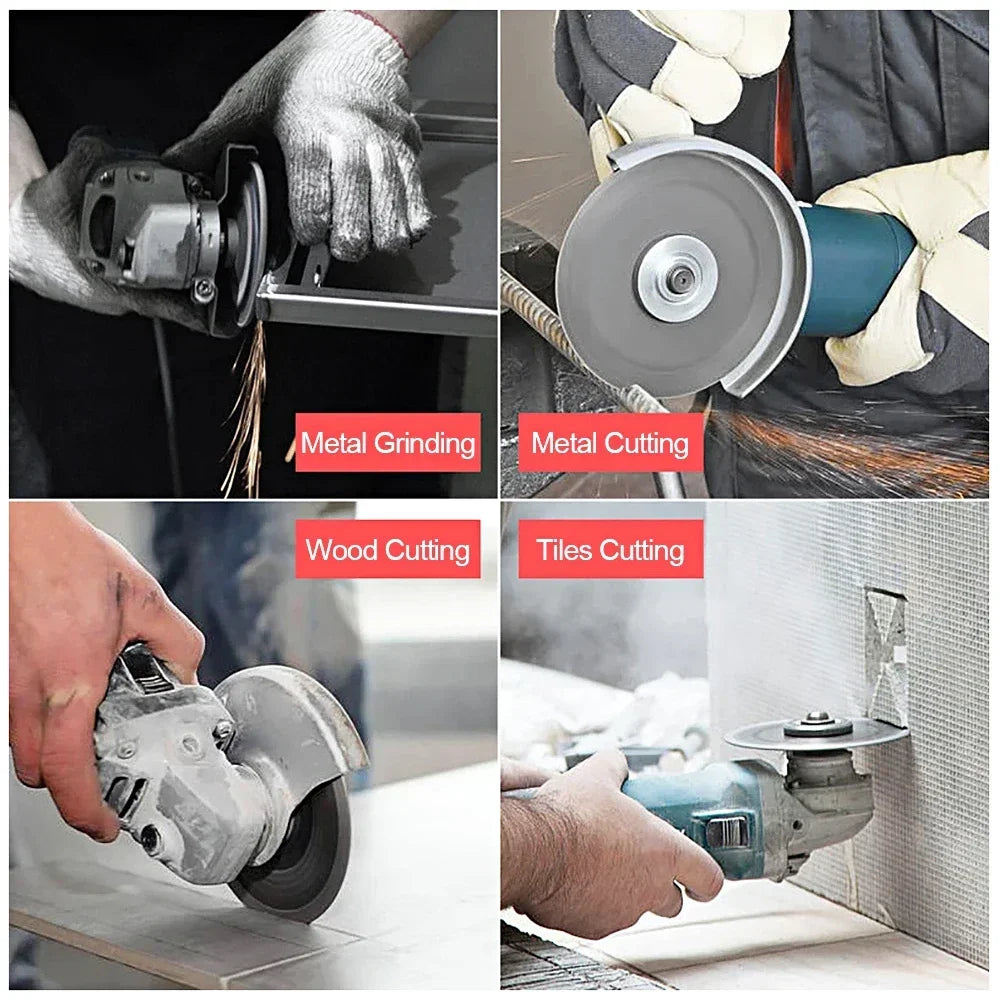 1000W Electric Angle Grinder 100mm 125mm Corded Grinding Machine 6 Speeds Electric Grinding Cutting Polishing Power Tool 220V EU