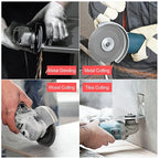 1000W Electric Angle Grinder 100mm 125mm Corded Grinding Machine 6 Speeds Electric Grinding Cutting Polishing Power Tool 220V EU