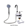 3000W EU Plug Instant Electric Water Heater Shower Digital Display 220V Kitchen Bathroom Tankless Hot Water Faucet Heater