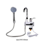 3000W EU Plug Instant Electric Water Heater Shower Digital Display 220V Kitchen Bathroom Tankless Hot Water Faucet Heater