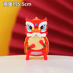 Chinese mini Fairy Ornaments Guanyin Desktop God of Wealth Mascot Crafts Buddha Shrine Entrance Decoration Car Ornaments