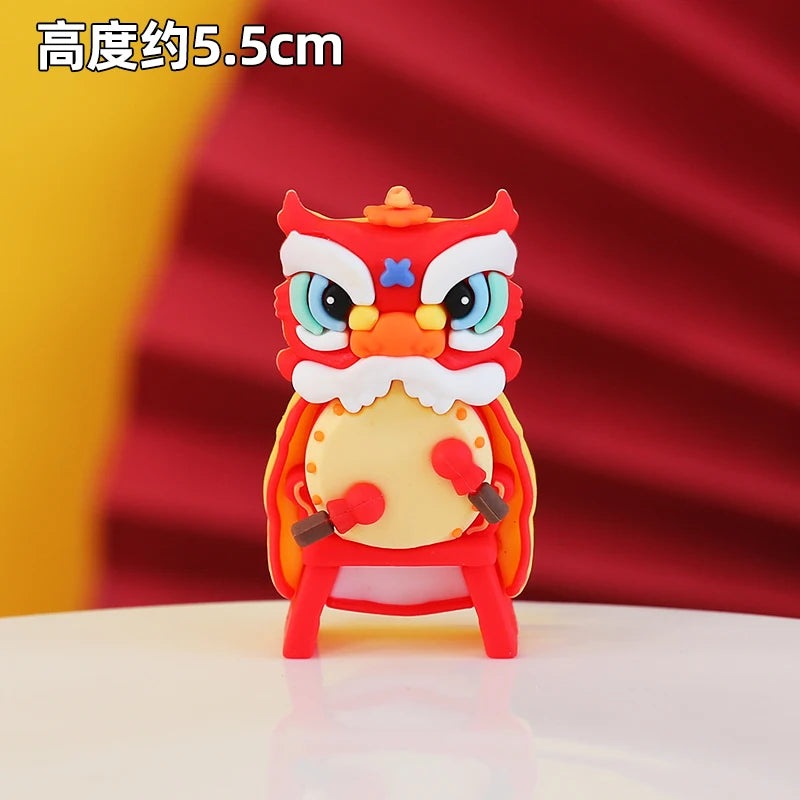 Chinese mini Fairy Ornaments Guanyin Desktop God of Wealth Mascot Crafts Buddha Shrine Entrance Decoration Car Ornaments