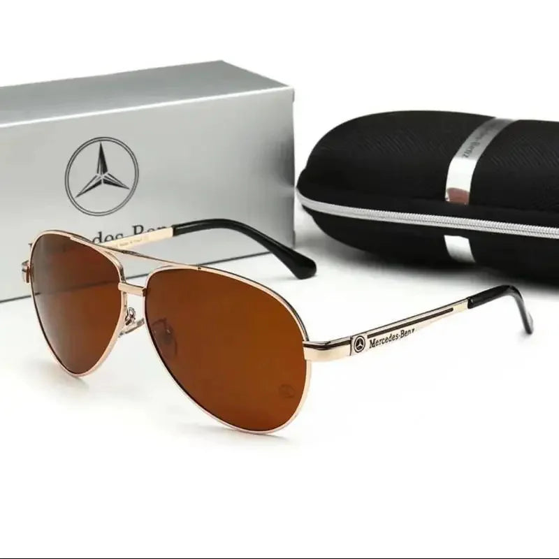Driver goggles For Mercedes High luxury men driving polarized sunglasses, brand luxury design anti glare, men and women