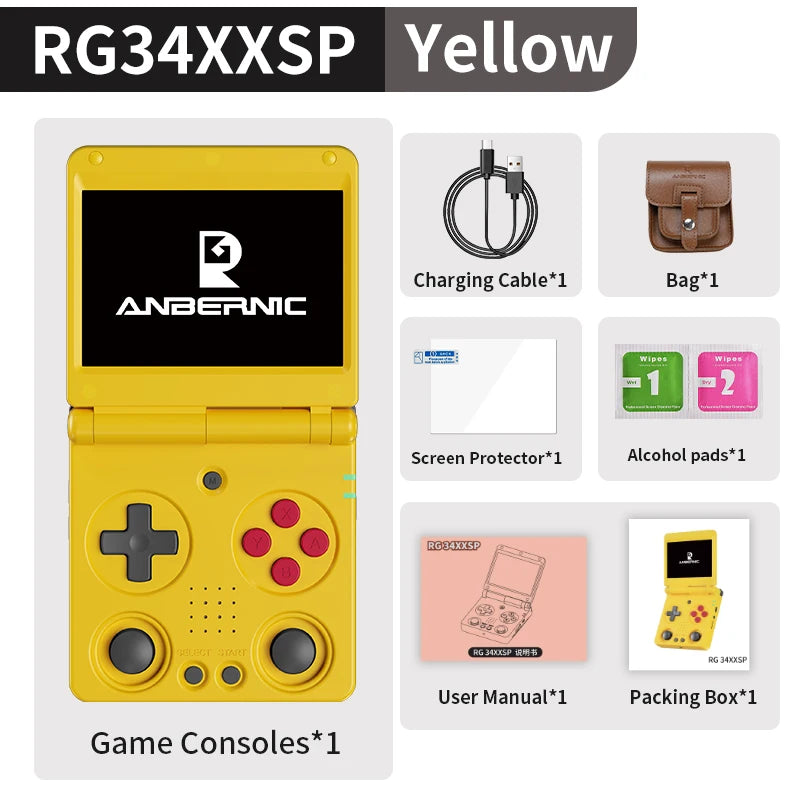 Flip Handheld Game Console