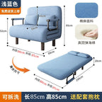 Modern folding sofa bed apartment small apartment simple single and double folding sofa with armrest