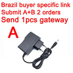 X5 Zigbee 3.0 Hub Bluetooth with Network Cable Socket Wired Connection Smart Life Control Tuya Zigbee Gateway