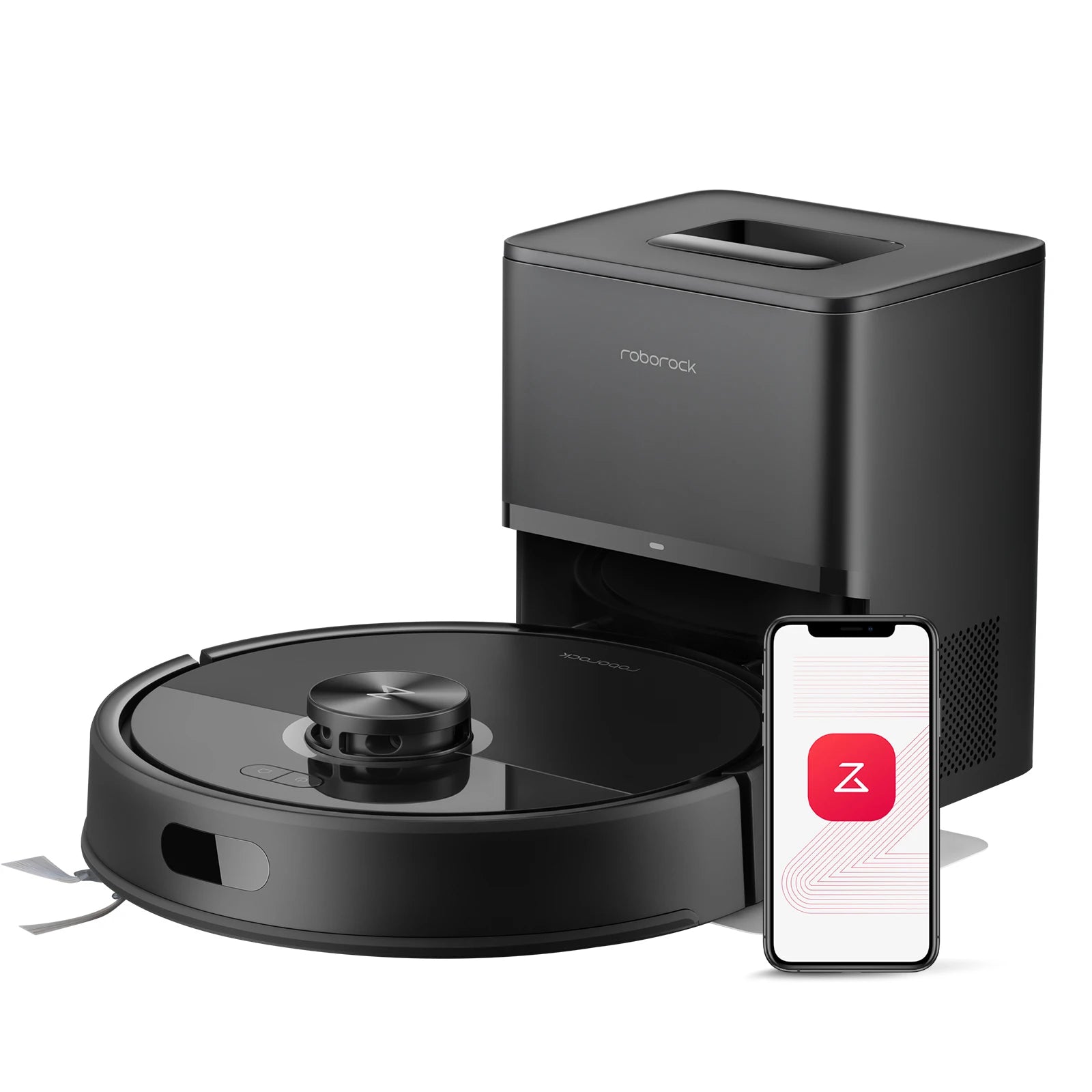 roborock Q7 TF+ Robot Vacuum Mop 10000Pa Suction Dual Anti-Tangle System for Pet Hair Carpet 7 Weeks Self-Emptying  Navigation