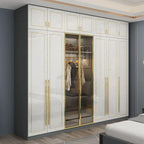 Designer Folding Economic Space Saving Wardrobe Living Room Cabinet Bedroom Set Bed Dresser Partitions Armario Salon Furniture