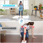 Electric Cleaning Brush 9-in-1 Wireless Handheld Household Kitchen Floor Bathroom Rotary Scrubber with 9 Head Cleaning Scrubber