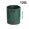 60L-500L Reusable Garden Bag Large Capacity Leaf Sack Light Trash Can Foldable Garden Garbage Waste Container Storage Bag