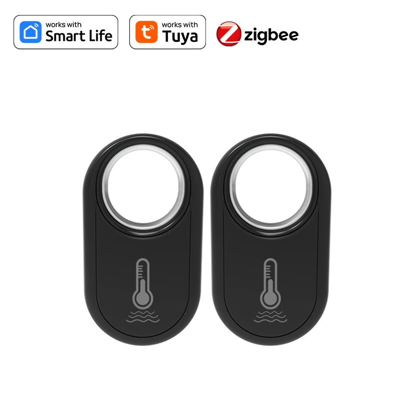 Tuya Thermometer Hygrometer Smart Humidity Temperature Sensor App Alert Remote Monitor for Room Greenhouse Incubator Wine Cellar