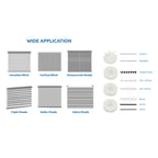 Built-in WiFi Smart DIY Motorized Chain curtain motor （plug-in model），APP/voice/remote timer settings (without gateway）
