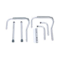 Bathroom Aluminum Alloy Toilet Guardrail Safety Rail Frame for Elderly Disabled Pregnant Women Toilet Seat Rail Toilet Guardrail