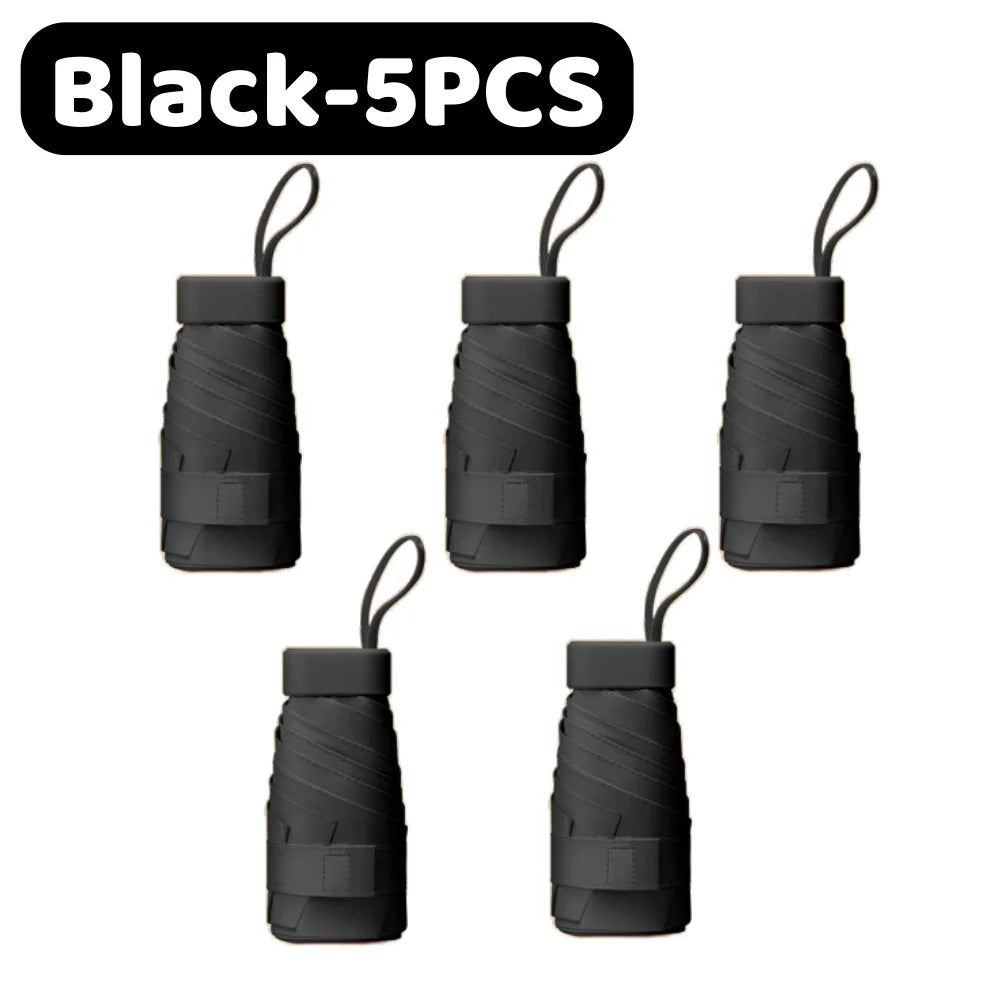 Mini UV Folding Umbrella - Lightweight Portable Parasol