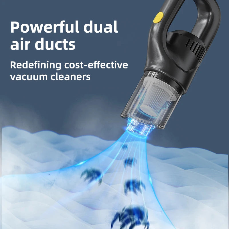 Wireless Automobile Vacuum Cleaner Wet Dry Dual-Use Handheld Electric Mini appliance Cleaner For Car home Vacuum Cleaner