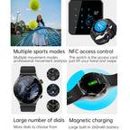 GPS Sports Smartwatch Men Health Monitoring With Heart Rate ECG + PPG 100+ Sports Modes NFC 2026 New Bluetooth Call Smart Watch