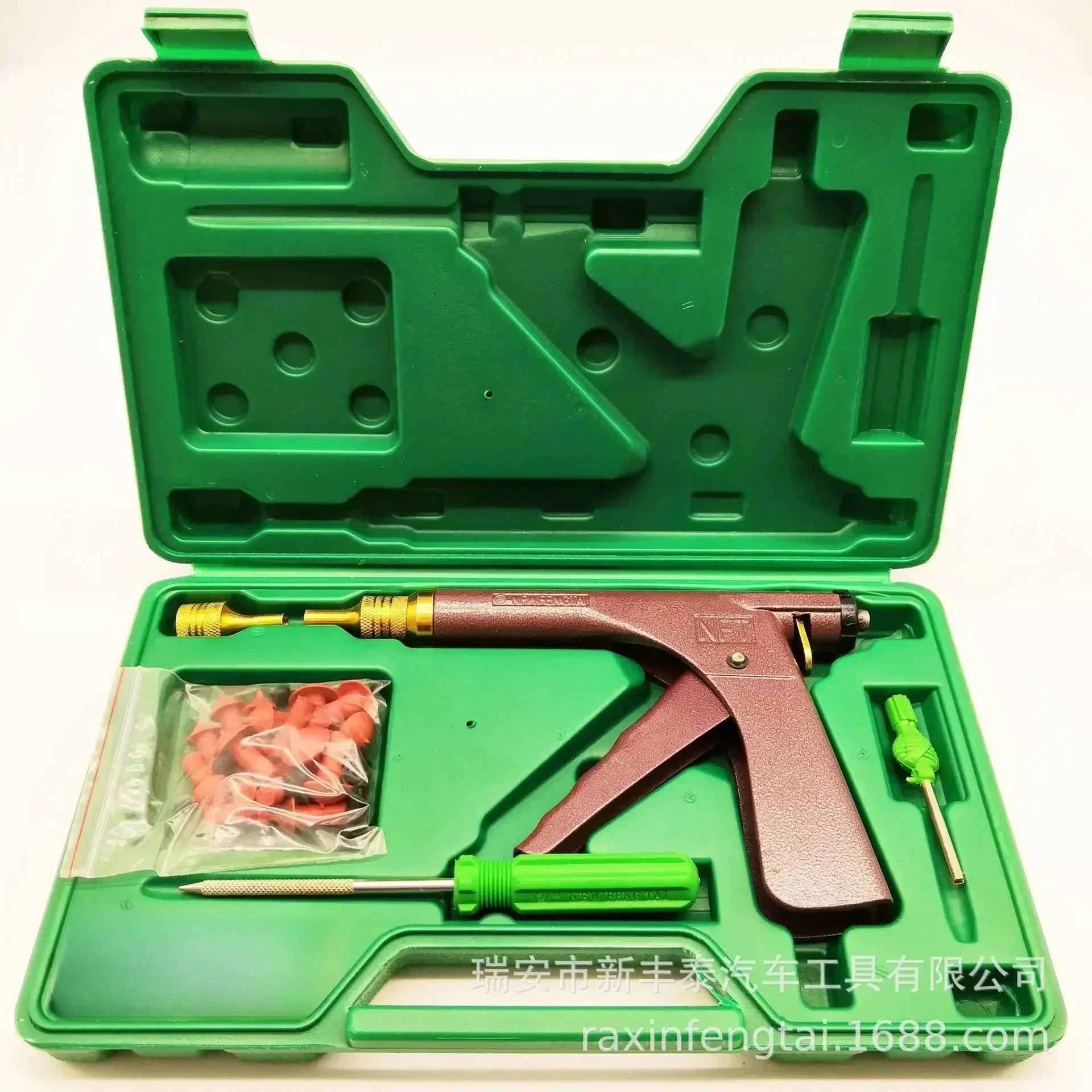 Auto Bike tubeless Tire Repair Puncture Plug Garage motorcycle Vacuum Tire Repair Car Tire Block Air Leaking kit Nail Power