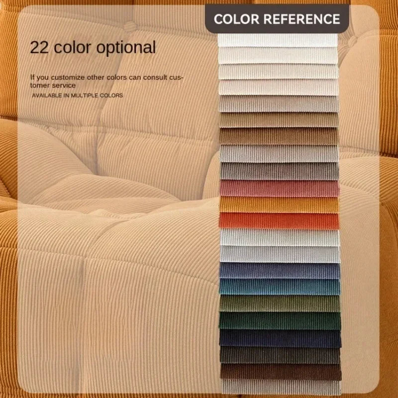 Italian Retro Corduroy Sofa Bed
